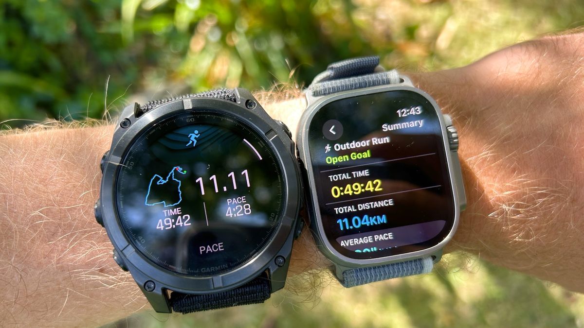 Apple Watch Ultra 2 Vs Garmin Fenix 8